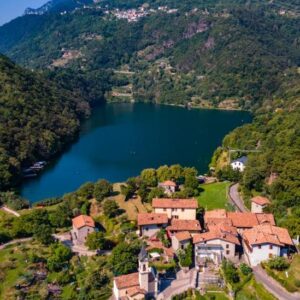 Lago Moro vista aerea